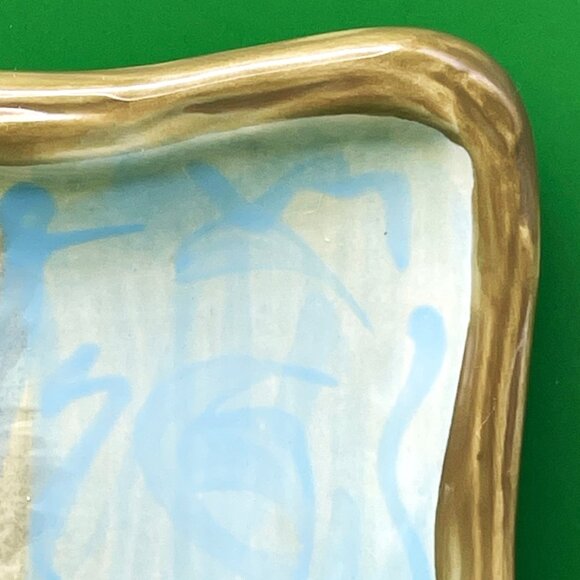 Certified International Susan Winget Bird Square Paris Theme 10" Ceramic Plate - Picture 11 of 12